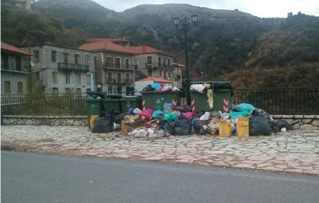 Λαγκάδια Γορτυνίας | Σκουπίδια παντού … παντού σκουπίδια