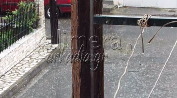 Καιρός – Ασταμάτητη βροχή και την Κυριακή στην Αρκαδία