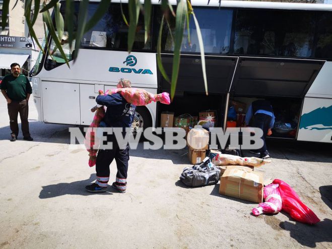ΚΤΕΛ | Στέλνουν αρνιά και κατσίκια σε σακούλες από την επαρχία (εικόνες)