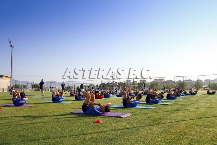 Διπλές προπονήσεις για τον Αστέρα