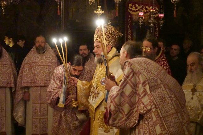 &Tau;&alpha; &omicron;&nu;&omicron;&mu;&alpha;&sigma;&tau;ή&rho;&iota;ά &tau;&omicron;&upsilon; &theta;&alpha; &epsilon;&omicron;&rho;&tau;ά&sigma;&epsilon;&iota; &omicron; &Mu;&eta;&tau;&rho;&omicron;&pi;&omicron;&lambda;ί&tau;&eta;&sigmaf; &Nu;&iota;&kappa;&eta;&phi;ό&rho;&omicron;&sigmaf; &sigma;&epsilon; &Delta;&eta;&mu;&eta;&tau;&sigma;ά&nu;&alpha; &kappa;&alpha;&iota; &Mu;&epsilon;&gamma;&alpha;&lambda;ό&pi;&omicron;&lambda;&eta;