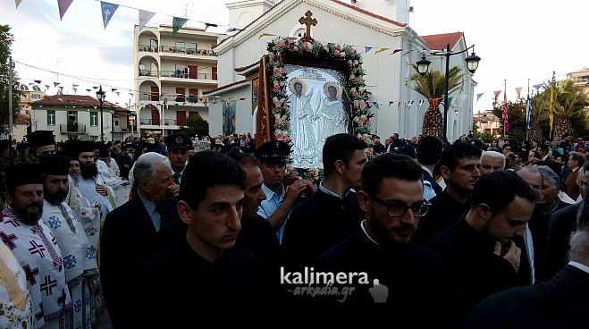 Η Λιτανεία για τους Πολιούχους της Τρίπολης! (live video)