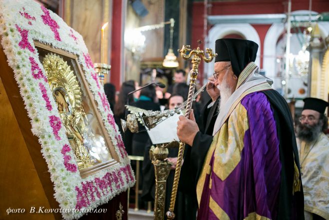 &Pi;&omicron;&upsilon; &theta;&alpha; &tau;&epsilon;&lambda;έ&sigma;&epsilon;&iota; &Iota;&epsilon;&rho;έ&sigmaf; &Alpha;&kappa;&omicron;&lambda;&omicron;&upsilon;&theta;ί&epsilon;&sigmaf; &mu;έ&sigma;&alpha; &sigma;&tau;&eta; &Mu;&epsilon;&gamma;ά&lambda;&eta; &Epsilon;&beta;&delta;&omicron;&mu;ά&delta;&alpha; &omicron; &Mu;&eta;&tau;&rho;&omicron;&pi;&omicron;&lambda;ί&tau;&eta;&sigmaf; &Mu;&alpha;&nu;&tau;&iota;&nu;&epsilon;ί&alpha;&sigmaf; &kappa;&alpha;&iota; &Kappa;&upsilon;&nu;&omicron;&upsilon;&rho;ί&alpha;&sigmaf;