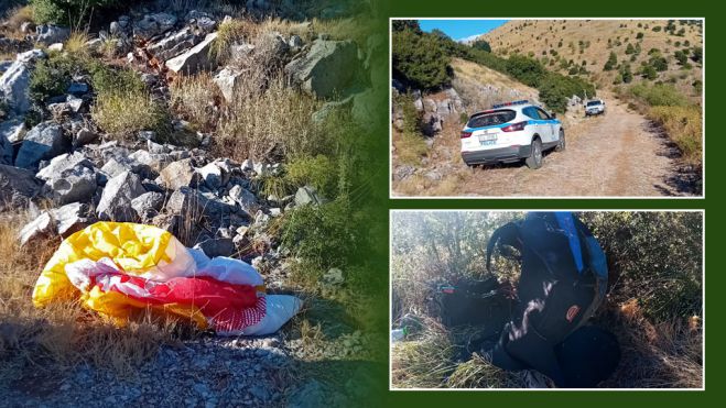 Στο Παναρκαδικό Νοσοκομείο διεκομήσθη ο αεροπτεριστής μετά από επιχείρηση διάσωσης στην Αρκαδία
