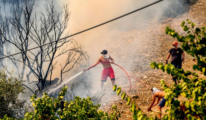 Αέρας «δηλητήριο» στην Πάτρα από την φωτιά | Πάνω από τα όρια οι καρκινογόνες ουσίες