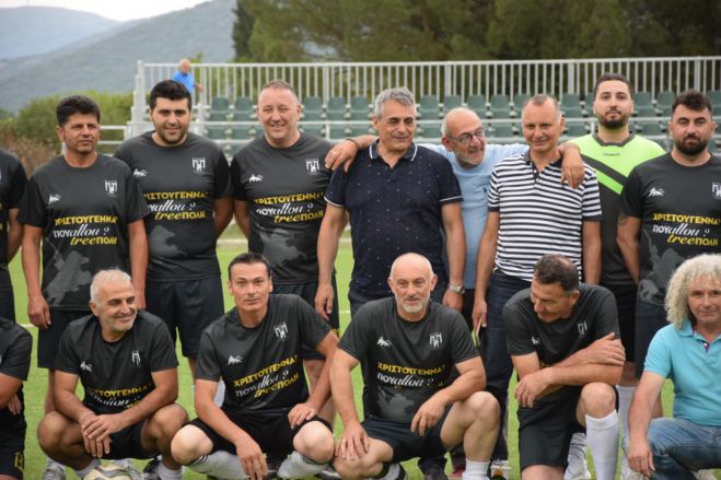 &Nu;έ&alpha; &kappa;&epsilon;&rho;&kappa;ί&delta;&alpha; &sigma;&tau;&omicron; &gamma;ή&pi;&epsilon;&delta;&omicron; &Tau;&epsilon;&gamma;έ&alpha;&sigmaf; | &Tau;&zeta;&iota;&omicron;ύ&mu;&eta;&sigmaf;: &laquo;&Alpha;&nu;&alpha;&beta;&alpha;&theta;&mu;ί&zeta;&omicron;&upsilon;&mu;&epsilon; &tau;&iota;&sigmaf; &alpha;&theta;&lambda;&eta;&tau;&iota;&kappa;έ&sigmaf; &mu;&alpha;&sigmaf; &upsilon;&pi;&omicron;&delta;&omicron;&mu;έ&sigmaf;. &Sigma;ύ&gamma;&chi;&rho;&omicron;&nu;&alpha;, &alpha;&sigma;&phi;&alpha;&lambda;ή &pi;&omicron;&delta;&omicron;&sigma;&phi;&alpha;&iota;&rho;&iota;&kappa;ά &gamma;ή&pi;&epsilon;&delta;&alpha; &gamma;&iota;&alpha; &tau;&alpha; &pi;&alpha;&iota;&delta;&iota;ά &mu;&alpha;&sigmaf;&raquo;