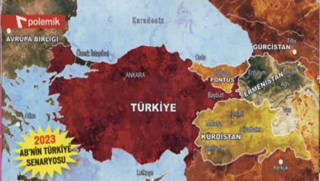 Νέοι χάρτες διαμελισμού της Τουρκίας - Προβλέπεται ίδρυση ανεξάρτητου ποντιακού κράτους!