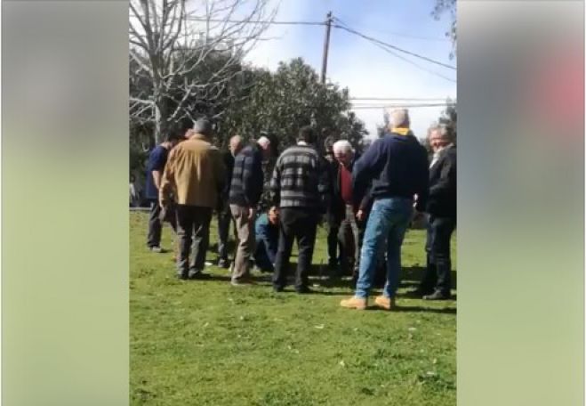 Το έθιμο «Παίζουμε Αμάδες» αναβίωσε στις Αραχαμίτες (vd)