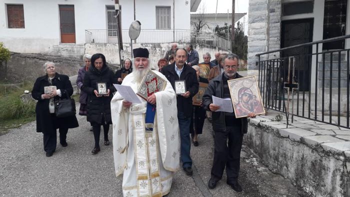 Η Κυριακή της Ορθοδοξίας στις Ράχες Γορτυνίας (εικόνες)