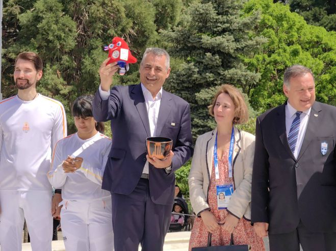 Ο Δήμος Τρίπολης υποδέχθηκε την Ολυμπιακή Φλόγα