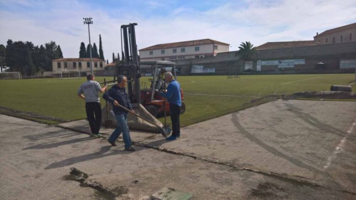 Αλλάζει ο χλοοτάπητας στο γήπεδο του Άστρους!