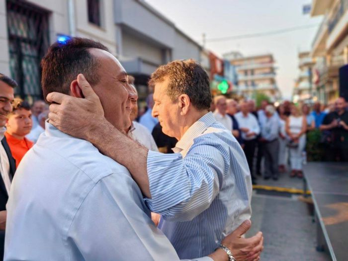 ΝΔ | Χρυσοχοΐδης - Κυρανάκης - Δήμας από την Τρίπολη: &quot;Να τελειώσουμε τη ... δουλειά την Κυριακή&quot;! (vd)