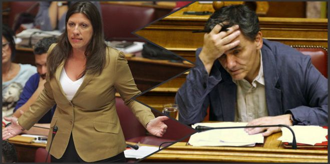 Ζωή κατά Τσακαλώτου: &quot;Μάθε πρώτα ελληνικά και σταμάτα να με στοχοποιείς&quot;! (vd)