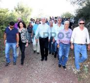 Δεν έπεισε με τις απαντήσεις του τους κατοίκους στην Καλλιρρόη Μεσσηνίας για τα σκουπίδια o Τατούλης (vd)