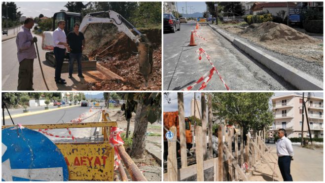 Προχωρούν έργα στην Τρίπολη | Τζιούμης: «Δίνουμε βαρύτητα στην καθημερινότητα, βελτιώνουμε την ποιότητα ζωής των δημοτών μας» (vd)