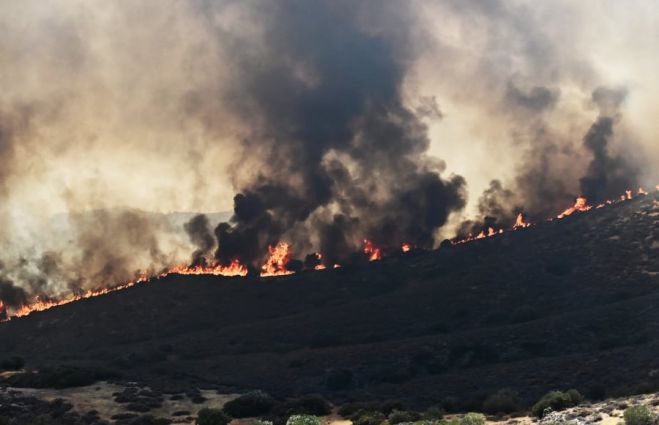 Κόκκινος συναγερμός για πυρκαγιές το Σάββατο στους δήμους Τρίπολης και Γορτυνίας!