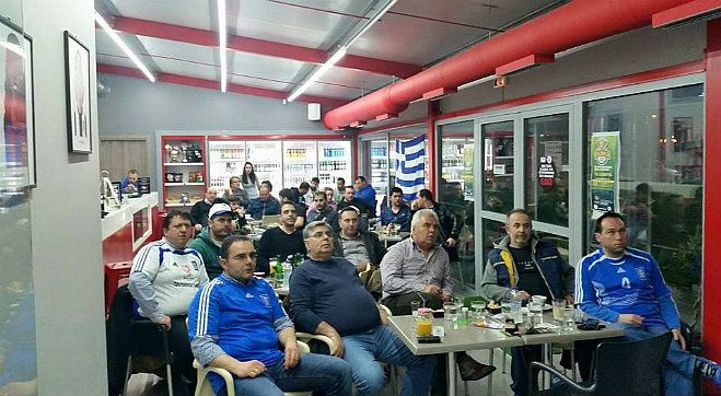 Φίλοι της Εθνικής είδαν από την Τρίπολη την ισοπαλία με την Ουγγαρία (εικόνες)