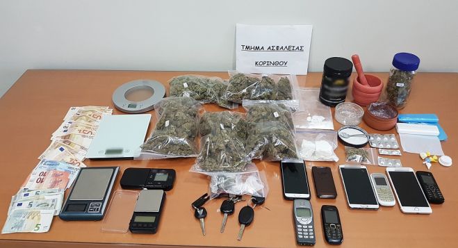 Αστυνομία - Εξαρθρώθηκαν δύο εγκληματικές οργανώσεις που διακινούσαν ναρκωτικά στην Κορινθία
