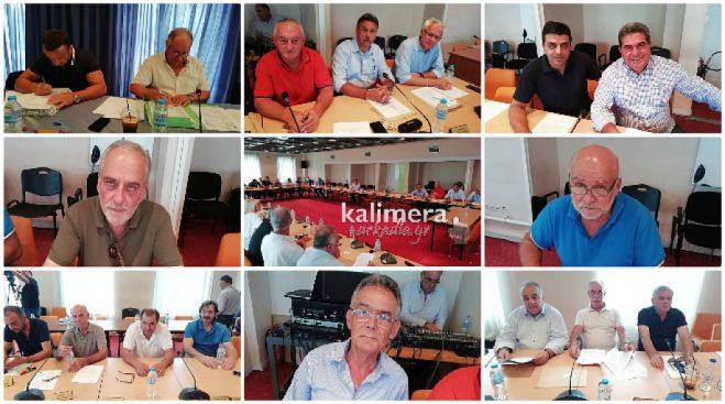 &Sigma;ή&mu;&epsilon;&rho;&alpha; &sigma;&upsilon;&nu;&epsilon;&delta;&rho;&iota;ά&zeta;&epsilon;&iota; &tau;&omicron; &Delta;&eta;&mu;&omicron;&tau;&iota;&kappa;ό &Sigma;&upsilon;&mu;&beta;&omicron;ύ&lambda;&iota;&omicron; &Tau;&rho;ί&pi;&omicron;&lambda;&eta;&sigmaf;