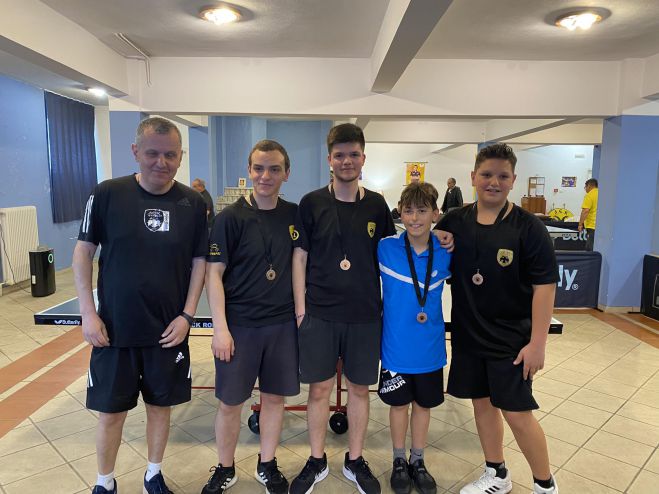 Ping pong | H &Alpha;EK &Tau;&rho;ί&pi;&omicron;&lambda;&eta;&sigmaf; &delta;&iota;&omicron;&rho;&gamma;ά&nu;&omega;&sigma;&epsilon; &mu;&epsilon; &epsilon;&pi;&iota;&tau;&upsilon;&chi;ί&alpha; &tau;&omicron; 3&omicron; Masters &Tau;&rho;ί&pi;&omicron;&lambda;&eta;&sigmaf;