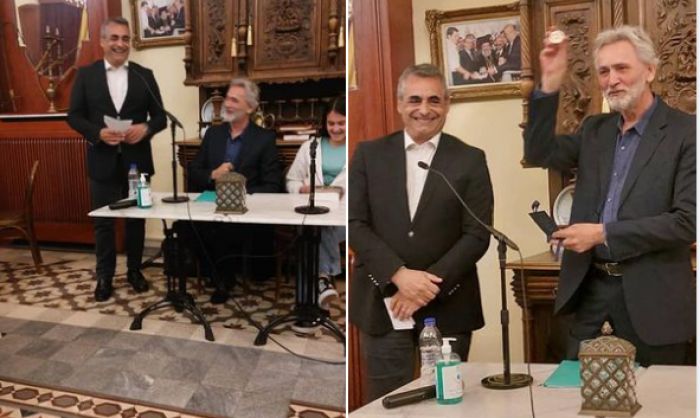 &Eta; &alpha;&nu;ά&rho;&tau;&eta;&sigma;&eta; &Tau;&zeta;&iota;&omicron;ύ&mu;&eta; &gamma;&iota;&alpha; &tau;&eta;&nu; &pi;&alpha;&rho;&omicron;&upsilon;&sigma;ί&alpha;&sigma;&eta; &tau;&omicron;&upsilon; &nu;έ&omicron;&upsilon; &mu;&upsilon;&theta;&iota;&sigma;&tau;&omicron;&rho;ή&mu;&alpha;&tau;&omicron;&sigmaf; "&Omicron; &Rho;&alpha;&gamma;&iota;ά&sigmaf;" &sigma;&tau;&eta;&nu; &Tau;&rho;ί&pi;&omicron;&lambda;&eta;