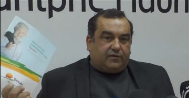 &Kappa;&alpha;&rho;ώ&nu;&eta;&sigmaf; &gamma;&iota;&alpha; &tau;&eta; &nu;έ&alpha; &delta;&eta;&mu;&omicron;&tau;&iota;&kappa;ή &alpha;&rho;&chi;ή: "&Epsilon;ί&nu;&alpha;&iota; &lambda;&iota;&gamma;ό&psi;&upsilon;&chi;&omicron;&iota;" (vd)