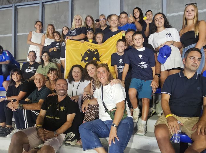 Ο όμιλος tennis της ΑΕΚ Τρίπολης στο ΟΑΚΑ για το Davis Cup 2025
