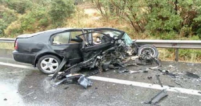 Θανατηφόρο τροχαίο:Αυτοκίνητο έπεσε από τη νέα στην παλαιά Εθνική Κορίνθου-Πατρών!
