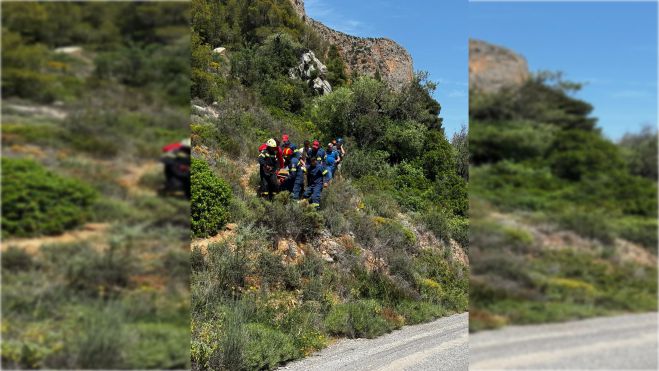 Λεωνίδιο | Τραυματίστηκε αναρριχήτρια από την Πολωνία στον Κοκκινόβαχο - Δύσκολη επιχείρηση από την Πυροσβεστική σε δύσβατο σημείο! (εικόνες)