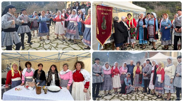 Λίμνη | Ο Χορευτικός Όμιλος Τρίπολης στην αναβίωση του παραδοσιακού εθίμου της Γουρουνοχαράς