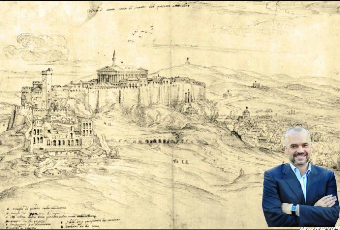 Για γέλια ο ανιστόρητος Ράμα - Λέει ότι η Ακρόπολη υπάρχει χάρη στους ... αλβανούς!