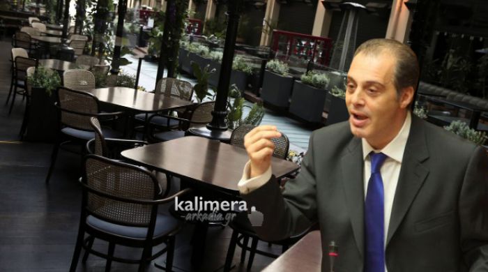 Καφετέριες - Εστιατόρια | Βελόπουλος: "Πως θα πληρώνει ο γονατισμένος επιχειρηματίας ολόκληρο ενοίκιο και φόρους με το 1/4 των πελατών;"