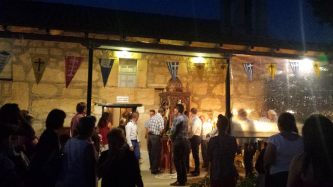 &Pi;&alpha;&nu;&eta;&gamma;&upsilon;&rho;&iota;&kappa;ό&sigmaf; &epsilon;&sigma;&pi;&epsilon;&rho;&iota;&nu;ό&sigmaf; &sigma;&tau;&omicron; &Epsilon;&xi;&omega;&kappa;&kappa;&lambda;ή&sigma;&iota; &tau;&omicron;&upsilon; &Gamma;&epsilon;&nu;&nu;&epsilon;&sigma;ί&omicron;&upsilon; &tau;&eta;&sigmaf; &Theta;&epsilon;&omicron;&tau;ό&kappa;&omicron;&upsilon; &sigma;&tau;&eta; &theta;έ&sigma;&eta; &Gamma;&kappa;&omicron;&rho;&tau;&sigma;&omicron;ύ&lambda;&iota; (&epsilon;&iota;&kappa;ό&nu;&epsilon;&sigmaf;)