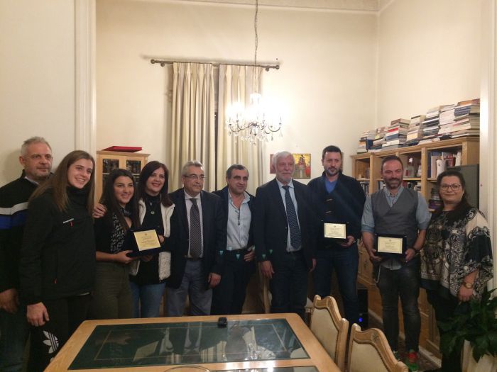 ΑΕΚ Τρίπολης | Βραβεύσεις Τατούλη σε Βαλασόπουλο, Ρηγοπούλου και Ζωγραφάκη! (εικόνες)
