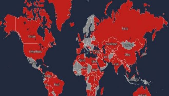 Αυτές είναι οι εδαφικές διαφορές κάθε χώρας στον κόσμο (χάρτης)