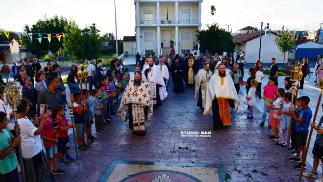 Η Αργολίδα υποδέχθηκε για πρώτη φορά την Τίμια Κάρα του Αγίου Γεωργίου