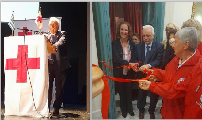 &Omicron; &Pi;&rho;ό&epsilon;&delta;&rho;&omicron;&sigmaf; &tau;&omicron;&upsilon; &Epsilon;&lambda;&lambda;&eta;&nu;&iota;&kappa;&omicron;ύ &Epsilon;&rho;&upsilon;&theta;&rho;&omicron;ύ &Sigma;&tau;&alpha;&upsilon;&rho;&omicron;ύ &sigma;&tau;&eta;&nu; Έ&kappa;&theta;&epsilon;&sigma;&eta; &Phi;&omega;&tau;&omicron;&gamma;&rho;&alpha;&phi;ί&alpha;&sigmaf; &gamma;&iota;&alpha; &tau;&eta;&nu; &laquo;&Alpha;&nu;&theta;&rho;&omega;&pi;&iota;&sigma;&tau;&iota;&kappa;ή &delta;&rho;ά&sigma;&eta; &tau;&omicron;&upsilon; &Epsilon;.&Epsilon;.&Sigma;. &sigma;&tau;&eta; &Mu;&iota;&kappa;&rho;&alpha;&sigma;&iota;&alpha;&tau;&iota;&kappa;ή &Epsilon;&kappa;&sigma;&tau;&rho;&alpha;&tau;&epsilon;ί&alpha;&raquo;