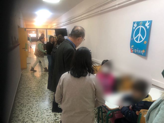Το ειδικό νηπιαγωγείο και Δημοτικό Σχολείο της Τρίπολης επισκέφθηκε ο περιφερειάρχης