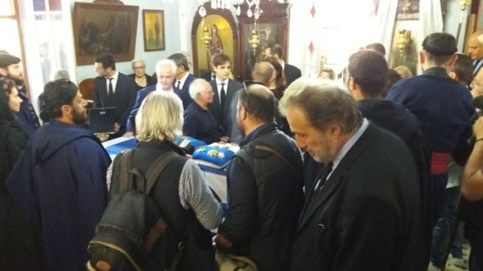 Live: Το &quot;ύστατο χαίρε&quot; στον Κωνσταντίνο Μητσοτάκη (vd)