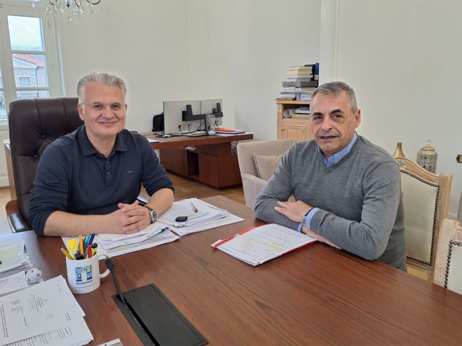 Νέα συνάντηση Πτωχού - Τζιούμη | Στο επίκεντρο η κοινή στρατηγική για παρεμβάσεις που αναβαθμίζουν τον Δήμο Τρίπολης