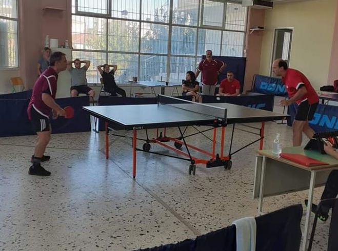 Εκτός έδρας νίκη για το ping pong της ΑΕΚ Τρίπολης!