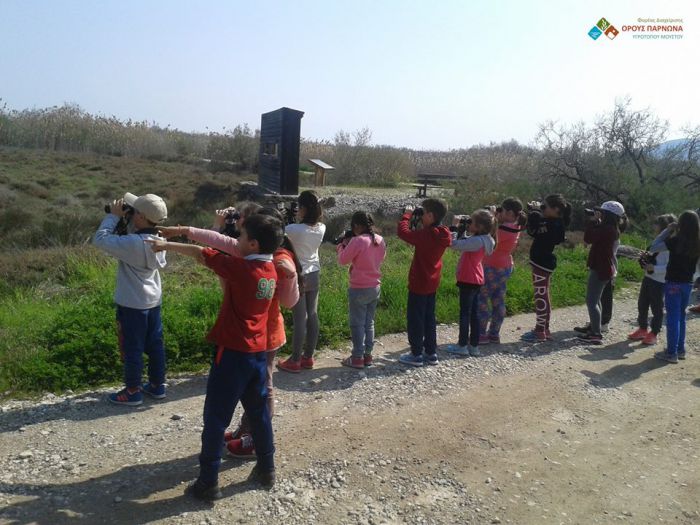 Μαθητές από τα Βέρβενα στη λιμνοθάλασσα Μουστού! (εικόνες)