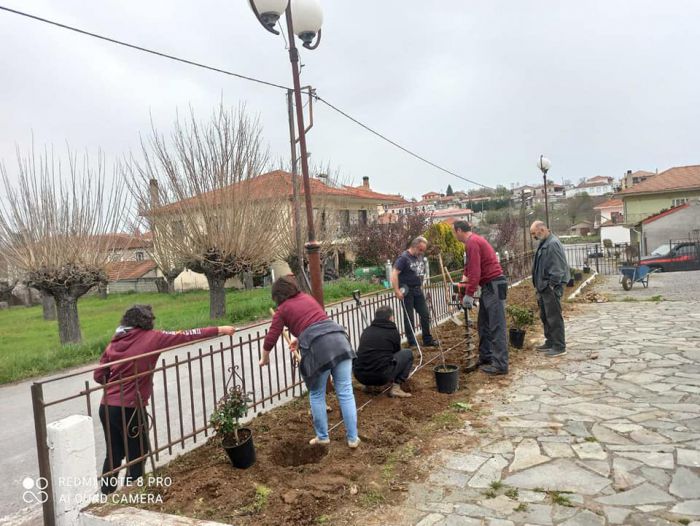 Νέα εθελοντική κίνηση - Δενδροφύτευση στο Βουνό Τεγέας - Ευχαριστίες στον Δήμο Τρίπολης (εικόνες)