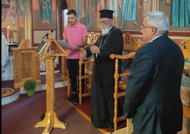 &Omicron; &Pi;&alpha;&nu;&alpha;&gamma;&iota;ώ&tau;&eta;&sigmaf; &Beta;&alpha;&lambda;&alpha;&sigma;ό&pi;&omicron;&upsilon;&lambda;&omicron;&sigmaf; &gamma;&iota;&alpha; &tau;&eta; &gamma;&iota;&omicron;&rho;&tau;ή &tau;&eta;&sigmaf; &Alpha;&gamma;ί&alpha;&sigmaf; &Pi;&alpha;&rho;&alpha;&sigma;&kappa;&epsilon;&upsilon;ή&sigmaf; &sigma;&tau;&omicron;&nu; &Beta;&rho;&epsilon;&phi;&omicron;&nu;&eta;&pi;&iota;&alpha;&kappa;ό &Sigma;&tau;&alpha;&theta;&mu;ό &tau;&eta;&sigmaf; &Mu;&eta;&tau;&rho;ό&pi;&omicron;&lambda;&eta;&sigmaf;