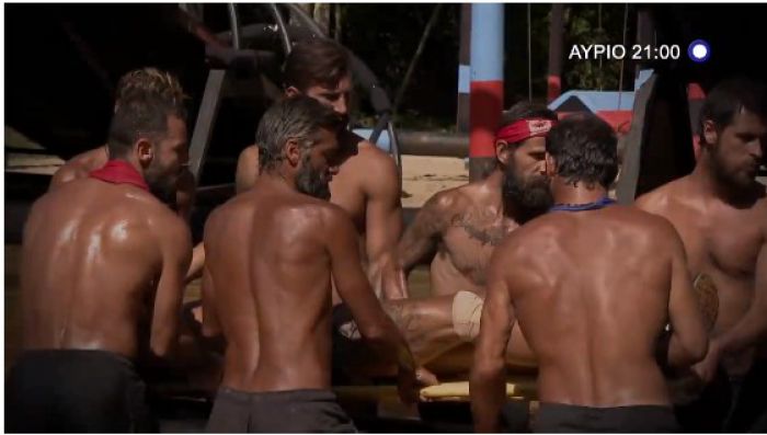 Τραυματισμός &quot;μαχητή&quot; σήμερα στο Survivor! (vd)