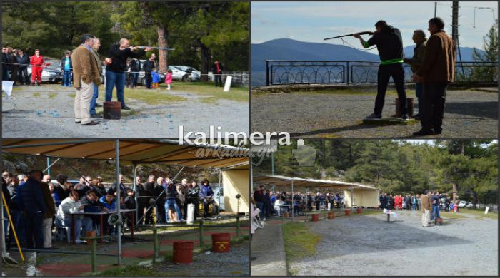 Οι κυνηγοί γιορτάζουν στο λόφο του Αγιοθόδωρα!