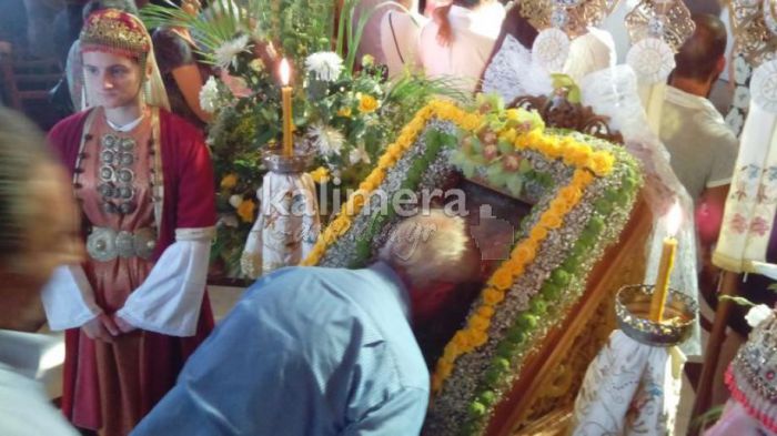 &Pi;&alpha;&nu;&eta;&gamma;&upsilon;&rho;ί&zeta;&epsilon;&iota; &eta; &Iota;&epsilon;&rho;ά &Mu;&omicron;&nu;ή &Kappa;&omicron;&iota;&mu;ή&sigma;&epsilon;&omega;&sigmaf; &tau;&eta;&sigmaf; &Theta;&epsilon;&omicron;&tau;ό&kappa;&omicron;&upsilon; &Mu;&alpha;&lambda;&epsilon;&beta;ή&sigmaf;