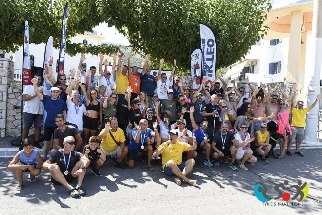 Με επιτυχία ολοκληρώθηκε το Tyros Triathlon (εικόνες)