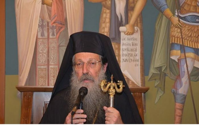 &Mu;&eta;&tau;&rho;&omicron;&pi;&omicron;&lambda;ί&tau;&eta;&sigmaf; &Mu;&upsilon;&tau;&iota;&lambda;ή&nu;&eta;&sigmaf;: "&Sigma;&epsilon; &alpha;&rho;&gamma;ί&alpha; ά&nu;&epsilon;&upsilon; &alpha;&pi;&omicron;&delta;&omicron;&chi;ώ&nu; &omicron;&iota; &iota;&epsilon;&rho;&epsilon;ί&sigmaf; &pi;&omicron;&upsilon; &delta;&epsilon;&nu; &epsilon;&mu;&beta;&omicron;&lambda;&iota;ά&zeta;&omicron;&nu;&tau;&alpha;&iota;"