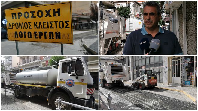 Νέος ασφαλτοτάπητας στην &quot;Ουάσιγκτον&quot; | Τζιούμης: «Προχωράμε ένα ευρύ δίκτυο ασφαλτοστρώσεων στην Τρίπολη και στα χωριά μας»